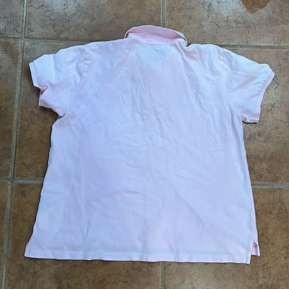 Ralph Lauren classic‎ Fit Short Sleeve Polo Shirt Pink Size XL